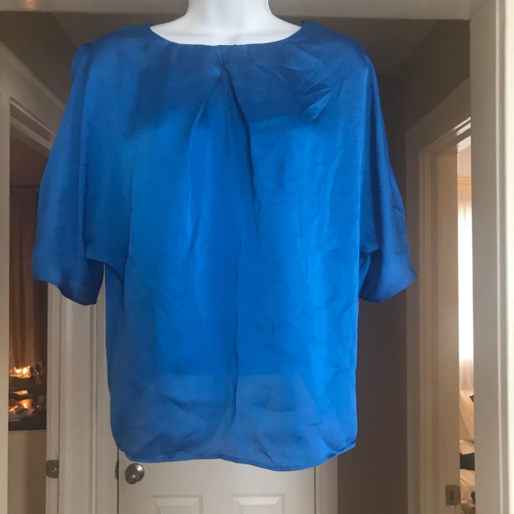 Split sleeve blouse